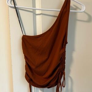 Forever 21 off the shoulder top.